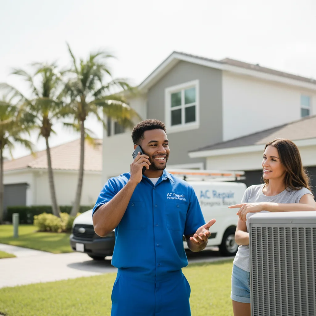 AC Repair Pompano Beach customer support in Columbia City